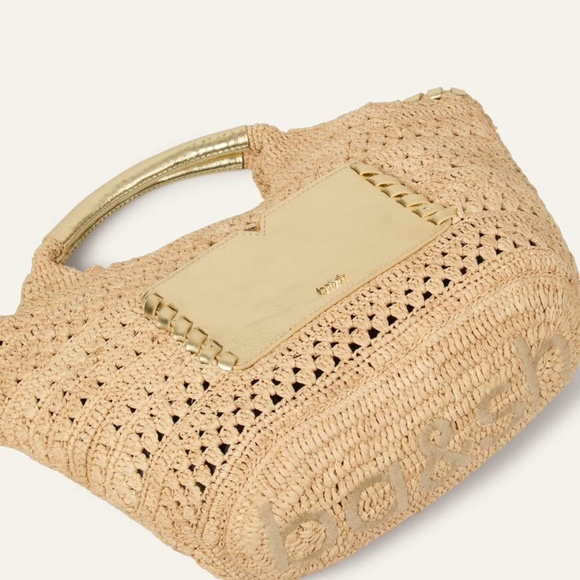 BA&SH ARA BASKET - Raffia Beach Tote Bag - MSRP $395 - Picture 5 of 14